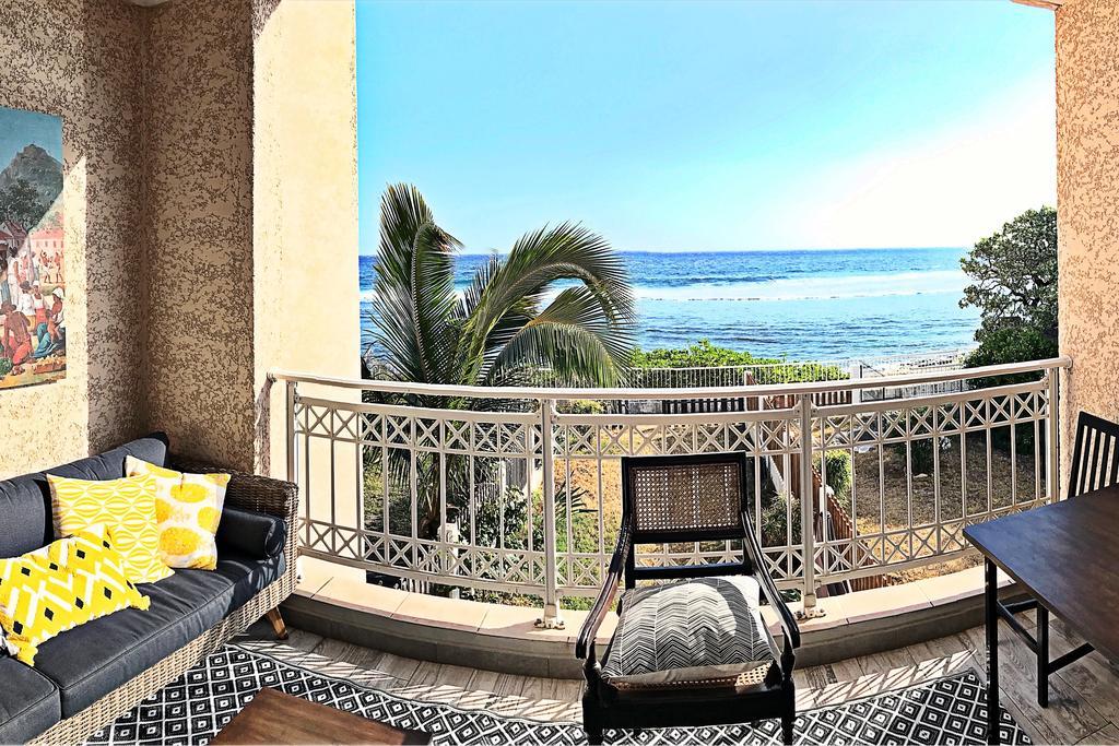 Le Petrel Blanc - Appartement Sur La Plage De La Souris Blanche Trois Bassins Екстериор снимка