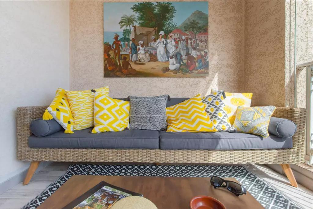 Le Petrel Blanc - Appartement Sur La Plage De La Souris Blanche Trois Bassins Екстериор снимка