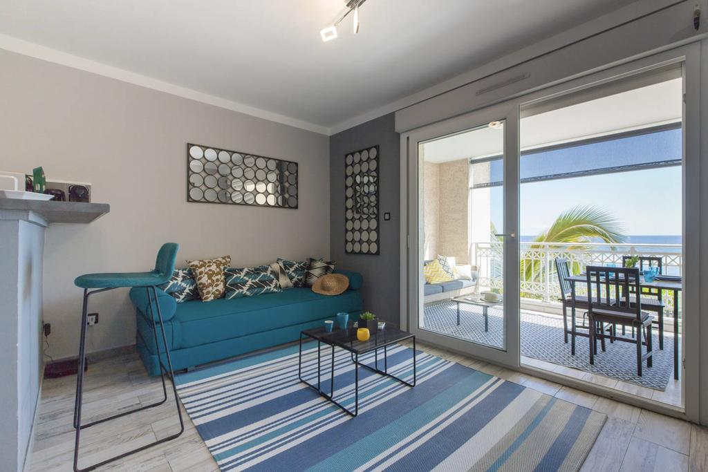 Le Petrel Blanc - Appartement Sur La Plage De La Souris Blanche Trois Bassins Екстериор снимка